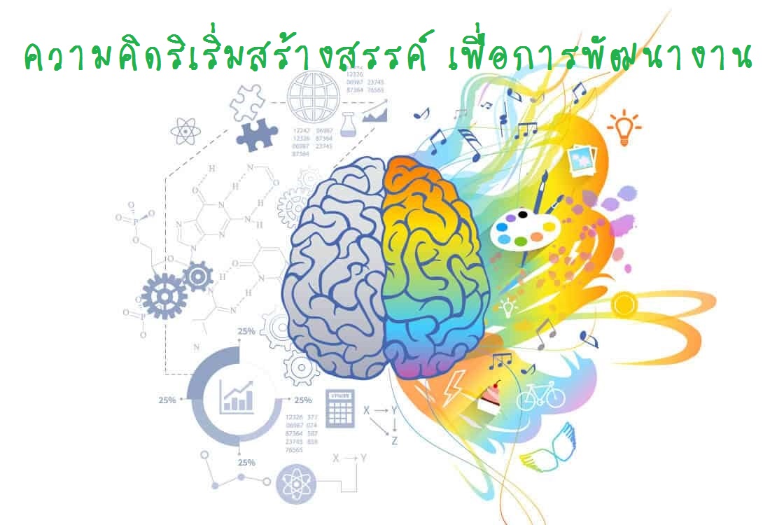 ความคิดริเริ่มสร้างสรรค์ เพื่อการพัฒนางาน